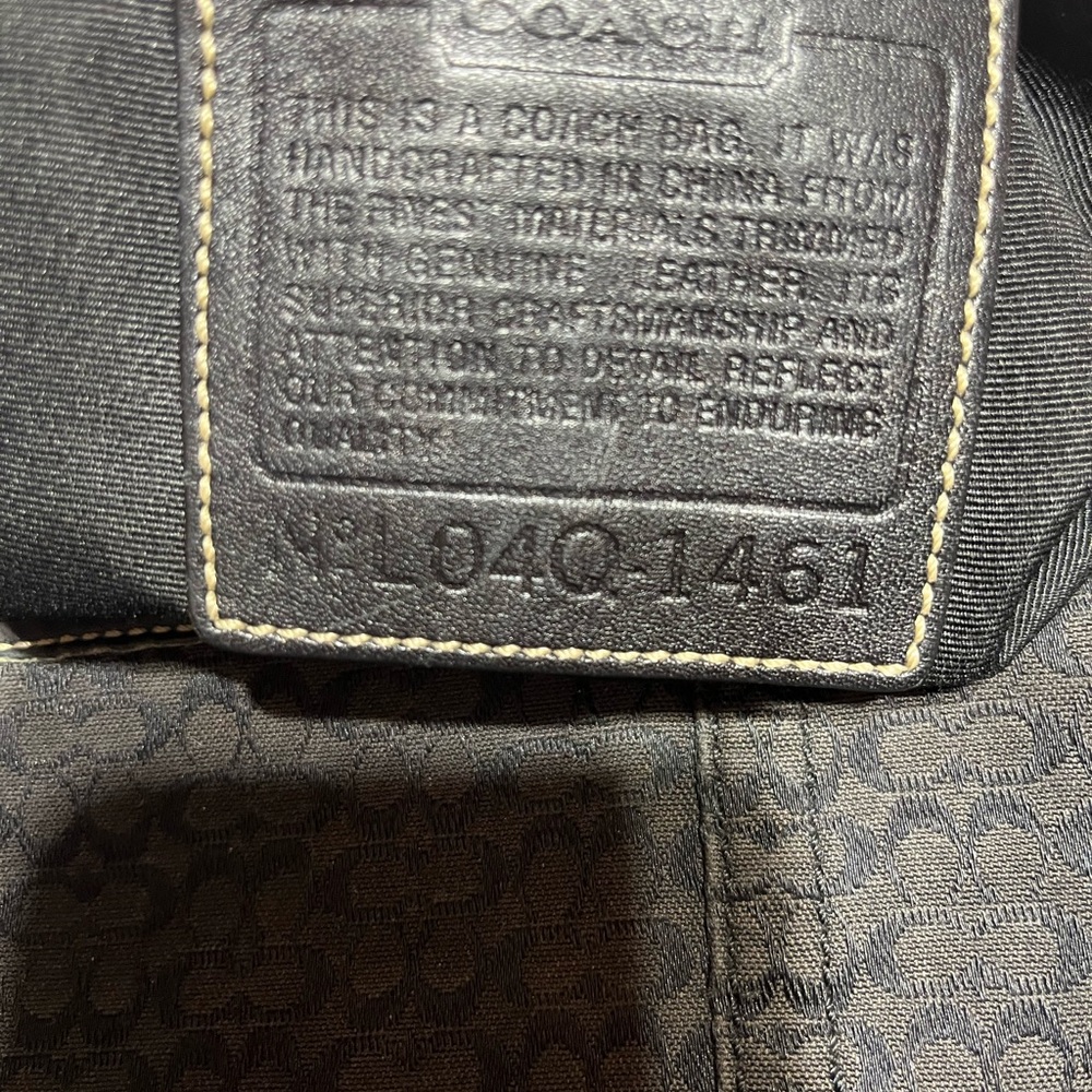 Authentic vintage Coach bag in good condition L0401461 - Picture 16 of 16